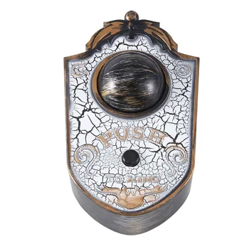 Декорация на звънеца Отлична атрактивна батерия, захранвана за дома Хелоуин звънец за очна ябълка Doorbell