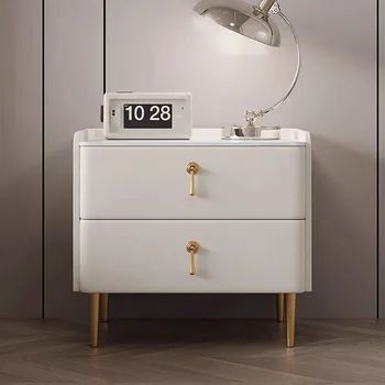 Детска скандинавска нощно шкафче Organizador Метално съхранение Всекидневна Нощни шкафчета Модерна малка Szafki Nocne Мебели за дома