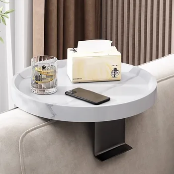 Диван тава маса диван подлакътник клип-на дърво за пиене кафе закуска дистанционно управление чай тави за дистанционно управление