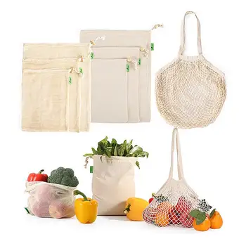 Държач за чанта за хранителни стоки Преносима еластична мрежа Net Trunk чанта за многократна употреба Кутия за съхранение на храна Многофункционална торбичка за съхранение Кухненски аксесоари