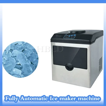 Електрически ледогенератор Bullet цилиндрична напълно автоматична машина за формоване на ледени кубчета, домакински магазин за чай за мляко