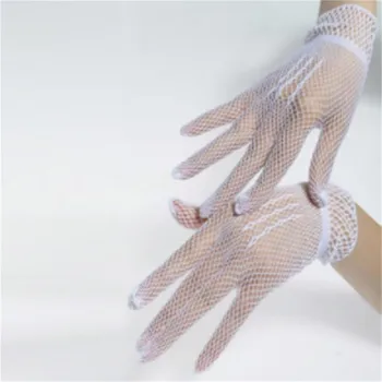 Жени Летни Uv-доказателство шофиране ръкавици Mesh рибарска мрежа ръкавици Mesh твърди тънки летни жени