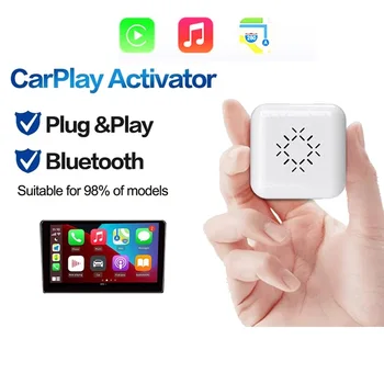 За Apple Carplay Wireless Carlinkit IOS Mini Carplay Кабелен към безжична интелигентна кутия за Ford Honda Hyundai Kia Toyota GM комплект кола