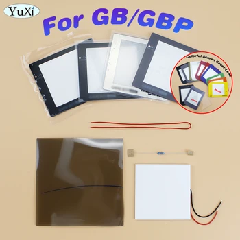 За GB / GBP Backlit Mod използвайте студено бял LCD панел, за да осветите екрана зад комплекта за ремонт на Gameboy Pocket Polarizer Film