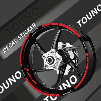 За TUONO TUONO V4 TuonoV4 мотоциклет предно задно колело отразяващи ивица водоустойчив стикер гума вътрешна външна декоративни ваденки