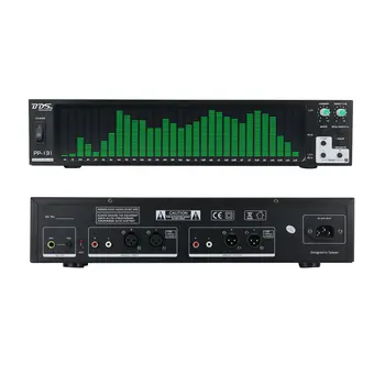 зелен/син/бял BDS PP-131 аудио спектрален анализатор дисплей музикален спектър индикатор VU метър 31-сегмент