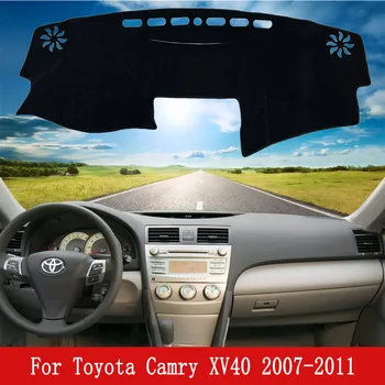 Избягвайте светлината на таблото Cover Dash Mat Pad Custom за Toyota Camry Sedan SE XLE XV40 2007 ~ 2011 Аксесоари за кола без хлъзгане