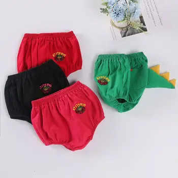 Истерични мини бебешки дрехи новородено сладки шорти момче момиче динозавър опашка PP панталон малко дете бродирани къси панталони деца карикатура панталони