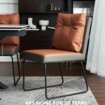 италиански стол трапезни столове облегалка луксозни прости модерни столове за хранене суета спалня Muebles Hogar салон мебели B1