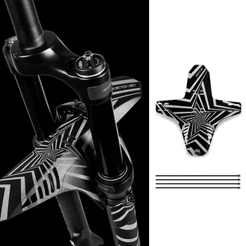 Калници за велосипеди Предни/задни калници за гуми Калник от въглеродни влакна MTB Планински велосипед Пътно колоездене Fix Gear Отразяващ слой