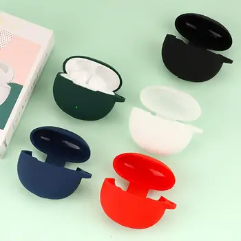 Калъф за слушалки Плътен цвят Калъф за слушалки Soft Полезен безжичен Bluetooth-съвместим калъф за слушалки за EDIFIER X2 / N2PODS