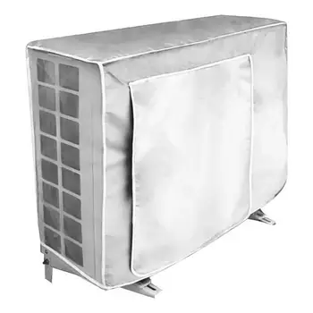 Капак за климатик за външни тела Изолиран AC капак със слънцезащитен домакински капак за климатизация за