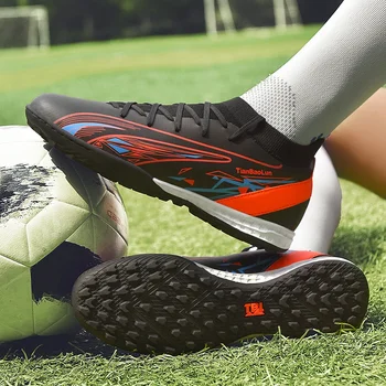Качествени футболни обувки Cleats Mbappé трайни леки удобни футболни обувки на открито истински маратонки за футзал Обувки с шипове Нови