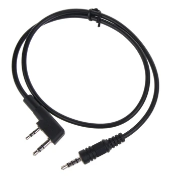 Конектор за слушалки към 3.5mm интерфейс за високоговорители-аудио кабел за преобразуване K-Type за TK-255 TK-260 TK-260G TK-240 TK-250