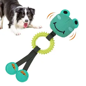 Кученце никнене на зъби играчки куче пъзел хранене дъвчете играчка пъзел хранене snuffle играчки за кучета куче лечение дозатор играчка чисти и изострят