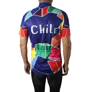 Къс ръкав Колоездене Джърси Чили отбор велосипед Mtb мъже риза Mx суха дишаща планина Maillot Ropa Ciclismo спортни топ дрехи