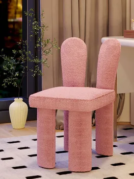 Луксозен грим стол дизайн мебели хол индивидуален фотьойл облегалка маникюр стол спалня компютър скрин столове