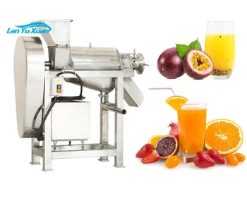 Машина за обработка на доматено пюре от неръждаема стомана/винтова машина за изсмукване на сок Машина за винтова преса за кокосово мляко