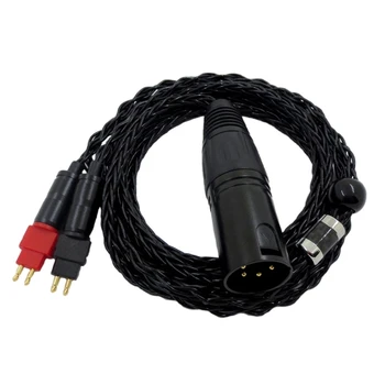 Мек балансиран кабел за hd600 hd650 hd580 кабел за слушалки Аксесоари