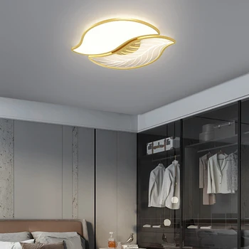 Модерна LED таванна лампа за всекидневна трапезария спалня фоайе таван полилей вътрешен дом декорация осветителни тела блясък
