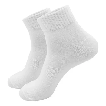 Мъжки чорапи от чист памук през пролетта и лятото, мъжки чорапи с две игли Мъжка превенция на абсорбцията на пот