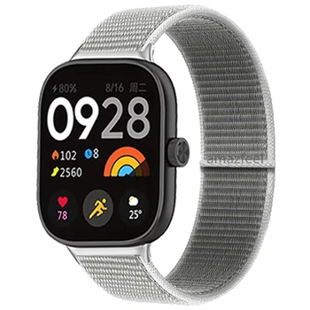Найлонова еластична каишка за Xiaomi Redmi Watch 4 Smartwatch Band за redmi watch4 Лента за наблюдение Метален интерфейс Гривна за маншет
