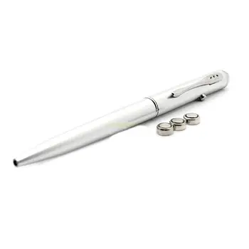 Невидимо мастило писалка с LED UV светлина метална химикалка здрава писалка клип забавно тайна писалка парти консумативи за дете студент