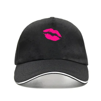 Неонови розови устни Дамски дами Персонализирана шапка Персонализирана шапка Сладка целувка Любовен подарък Нов от нас (1)
