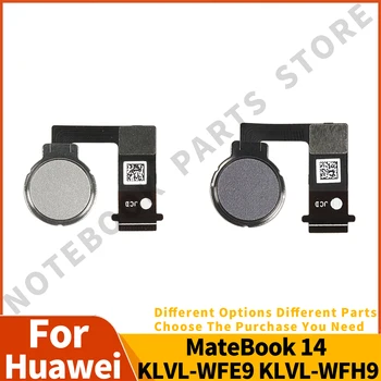 НОВ Home бутон за Huawei MateBook 14 KLVL-WFE9 KLVL-WFH9 пръстов отпечатък сензор за сензор за докосване Flex кабелна лента подмяна
