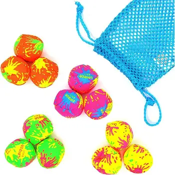 Нови водни игри по водна топка Деца с мрежеста чанта 12 водни топки за басейн за възрастни играчки за плувен басейн
