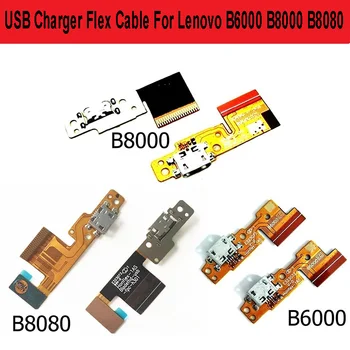Оригинален USB конектор за зарядно устройство Flex кабел за Lenovo подложка B8000 B8080 10.1
