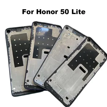 Оригинален преден корпус за Huawei Honor 50 Lite средна рамка рамка лицева плоча шаси ремонт части NTN-L22 NTN-LX1 NTN-LX3
