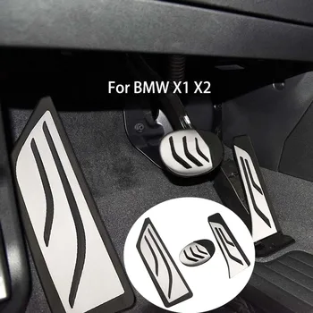 Педали за кола Газова горивна спирачка Неплъзгащ се педал за BMW X1 X2 F48 F39 F45 F46 F40 216i 218i 220i 216d 218d 220d аксесоари