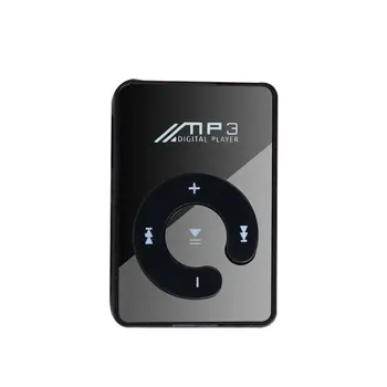 Портативен мини клип USB MP3 плейър музикална медийна поддръжка Micro SD TF карта мода Hifi MP3 за спортове на открито