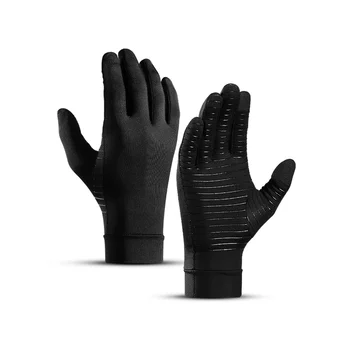 Ръкавици за артрит Компресионни ръкавици за артрит за жени и мъже, облекчаване на болката в карпалните тунели, ревматоидна, удобна форма, L