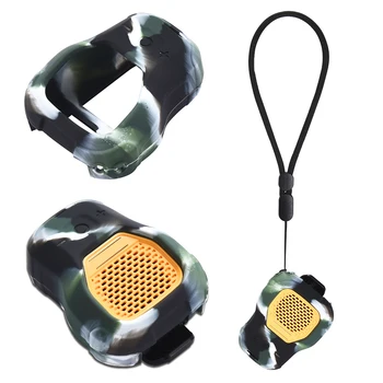 силиконов калъф Mini Backclip Sound System Защитен калъф Anti-lost Cover Sleeve с каишка за Jobsite Pro Speaker Case