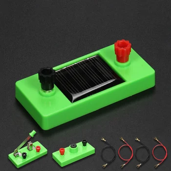 Слънчев панел Физически и електрически експериментален научен експеримент Инструменти за преподаване Образователна детска играчка