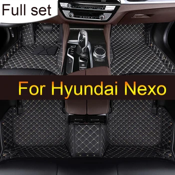 Стелки за кола за Hyundai Nexo Hyeondae Negso FE 2019 2020 2021 2022 5seat килим водоустойчив Alfombrillas Coche аксесоари за кола