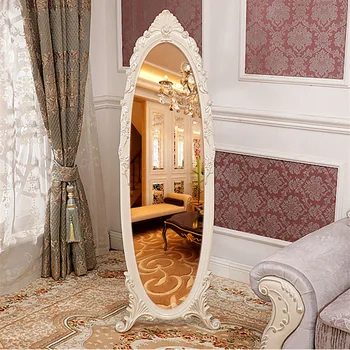 Стоящ цяло тяло грим огледало голям хол естетически тоалетна огледало принцеса красота салон Miroir стенопис къща декорация