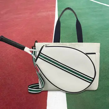 Тенис мъкна сваляща регулируема каишка за носене на открито спортни преносими туршия ракета за съхранение ракета Duffel тенис чанта
