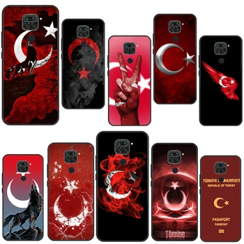 Турция Калъф за турски флаг за Xiaomi Redmi Note 11 10 9 8 12 Pro Plus 12S 11S 10S капак за Redmi 12C 10C 10A 9C