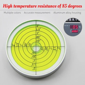  устойчив на висока температура 85 градуса метал универсално ниво 6010 висока точност 10 минути преносим универсален кръг изравняване bubbl