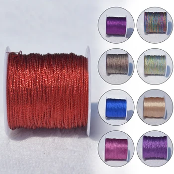 Цветно въже за колие гривна канап етикет пискюл вземане DIY занаяти нишка бижута DIY аксесоари