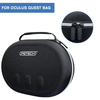 Чанта за съхранение за Meta Quest 3 VR VR очила VR каска дръжка защитен случай чанта капак ръчен цип защитна твърда чанта U3S8