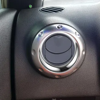 черен Универсален автомобилен отдушник Табло Дефлектор за климатик Малък изход за въздух Страничен вентилационен отвор Вентилационен отвор Аксесоари за кола