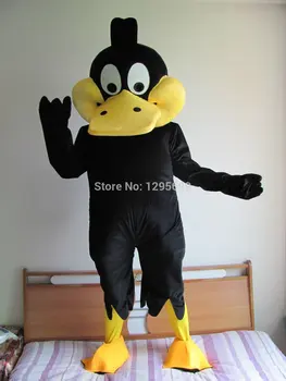 Чисто нов Жълт птицечовка фантазия възрастен размер талисман костюм животно възрастен размер гореща продажба