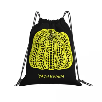 Японски художник Yayoi Kusama тиква безкрайност огледала шнур чанти фитнес чанта обучение лек