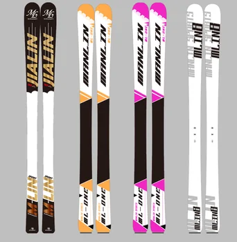 Нов дизайн алпийски планински ски за деца възрастни жени мъжки поръчкови ски борд оборудване на OEM ски производител