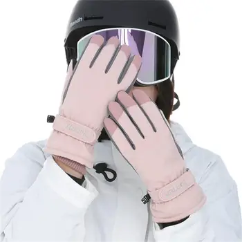 Полар ръкавици Дръжте топъл антифриз сгъсти ветроупорен есен и зима зимни спортни аксесоари високо оценени ски ръкавици на открито